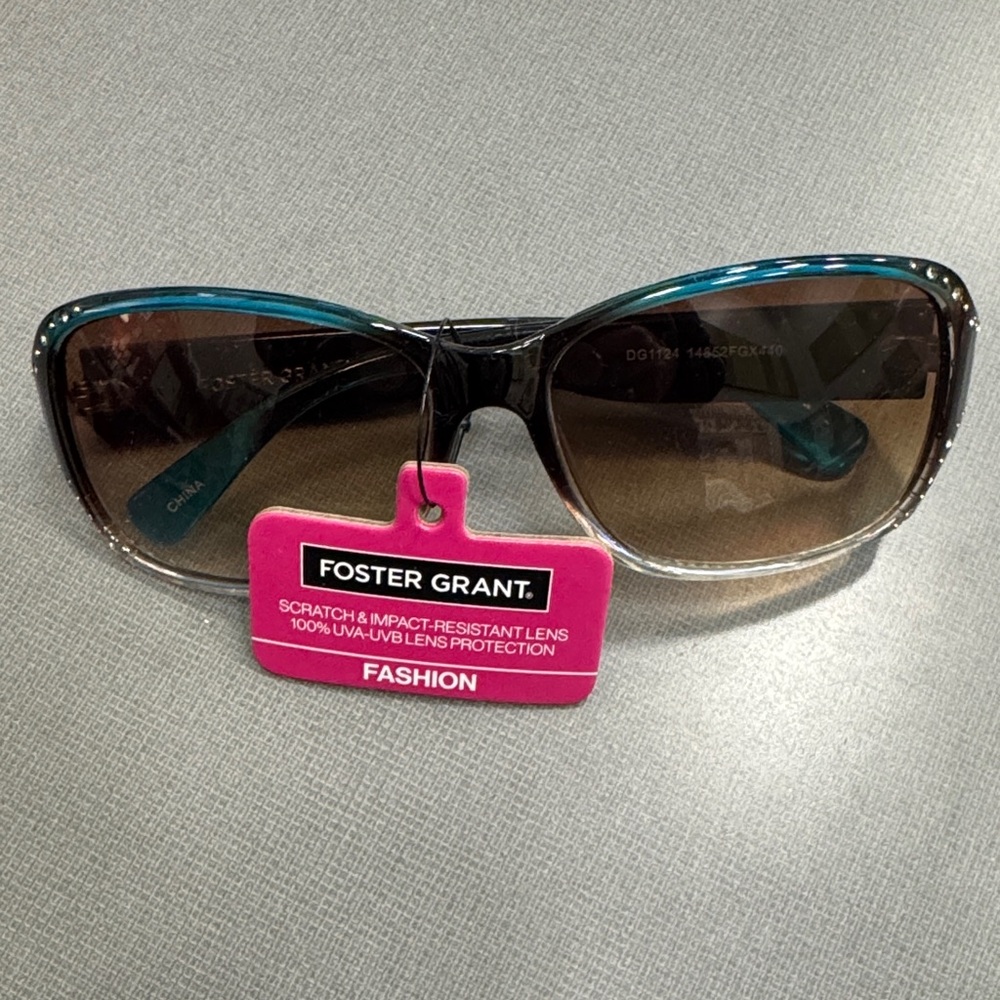 Foster Grant Women's Sunglasses - Black and Teal